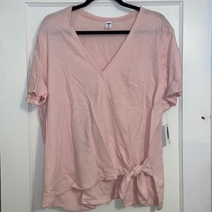 Old Navy front tie shirt